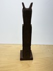 Vintage 1960 s Authentic Alaskan Hand Carved Totem Pole- Signed- Large Size 13   