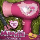      Just Play Disney Junior 9 Pc Minnie Mouse Toy Beauty Hairdo Tote Pretend Play