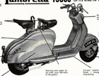 Lambretta 150cc 1960s Motor Scooter Vintage Poster Print Retro Style Wall Art