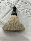 Antique Victorian Clothes Brush With Decorative Wooden Handle Possibly Ebony