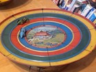 Nice Vintage 1925  Marx Tin Litho Wind Up  Whee Whiz Auto Race Set   Var  2