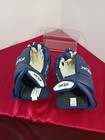 Reebok Hockey Gloves 15    Hg5k Leather Ice Hockey Nhl Rbk  Blue  White  