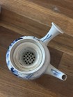 14 Piece Japanese Blue And White Porcelain Tea Set Meiji Era Some Broken