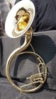 Sousaphone Tuba 22 bell Pure Brass Metal In Gold Polish  Mouthpc case  free Ship