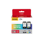 Canon Pg-275 cl-276     Genuine Ink Cartridge Combo Pack For Select Pixma Printers