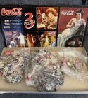 Coca-cola Brand Puzzles 3 Puzzles 100 500 1000 Pieces  opened 