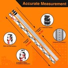Aluminum Leveling Rod Thickness 1mm Print E with Carrying Bags And Rod Level  3m