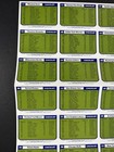1975-1976 Topps Team Checklist Nba aba Basketball Uncut Full Sheet Rare Promo