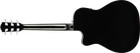 Fender Cc-60sce Concert Size Solid Top Acoustic Electric Guitar  Built In Tuner