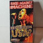 Rage Against The Machine Revolution Usa  Unauthorized Vhs Tape