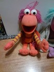 Fraggle Rock Hasbro Softies Plush 1985 Gobo Red Mokey Wembley 15  Vintage Lot
