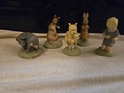Vintage Charpente Classic Winnie The Pooh Miniature Figurines Set Of 5 No Tigger