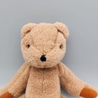 Vintage 1988 Ty Teddy Bear Plush 11  Jointed Brown Tan Korea Stuffed Animal Htf