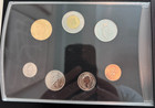 Canada 2002 Royal Canadian Mint 7 Coin Specimen Loon Dollar Set W coa