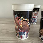 1992 Usa Olympic Dream Team Cups Jordan Pippen Magic Vintage Mcdonald   s Lot Of 8