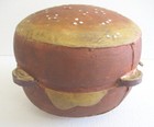 Vintage Advertisement Trade Display Sign Hamburger Wall Decoration Hanging  