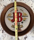Vintage J b Rare Scotch Whisky Barrel Top Advertising Mirror