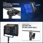 Neewer 15 4  x12 6  upgraded Softbox Diffuser For Pl60c Led Video Light Panel