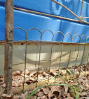 Beautiful Iron Work Vintage Yard Garden Gate  White Decorative  Wire Fencing