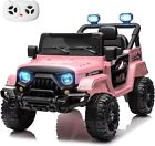 12v Electric Kids Ride On Car Battery Powered Car  remote Control Birthday Gift 