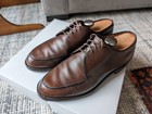 Vintage Johnston   Murphy Crown Aristocraft 9d Algonquin Split Toe Blucher Usa