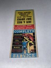 Vintage Matchbook Cover Matchcover Bobtail Jack   Russ Gulf Service Toledo Oh
