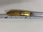 Antique Brass Barasinga Khanjar Damascus Stag Dagger Vintage Dirk Collectible