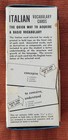 Vintage Italian Vocabulary Flash Cards Visual Education Dayton Ohio