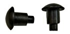 Spur Button Replacement Set Black Steel Sold In Pairs New