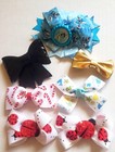 Baby Toddler Headbands Bows Grosgrain Ribbons Curly Barrettes Mixed Infant Girls