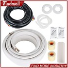 Findmall 50 Feet 3 8  - 5 8  Dia  Install Kits For Mini Split Heat Pump Systems