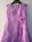 Nwt  Girls Size 12 Purple Iefiel Party Flower Girl Wedding Fancy Long Dress