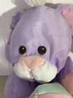 Fisher Price 1988 Puffalump Easter Edition Purple Bunny Rabbit Egg Nylon  read 
