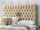Chesterfield Plush Velvet Headboard 36  - Kingsize   Double   Single - 8 Colours