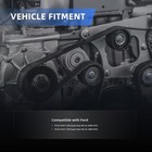 Drive Belt Tensioner Pulley Kit For Ford F-250 Super Duty V8 6 4l 2008-2010     