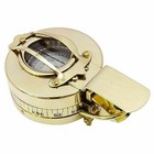 Vintage Military Nautical Brass Compass Antique Collectible Decor Gift Item