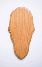  Medium Oak Classic Deer European Skull Mount Face Plate Plaque 