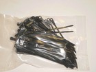 100- 6  Zip Tie Strap Wire Harness Screw Anchor Hole Mount Base Cable Attaching