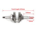 Fits Honda Gx390 Gx340 Crankshaft 13hp Rebuild Kit Engine Block Full Gasket Set