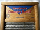 Musical 18  Washboard Woodstock Country Band 1999 Usa Wood Metal