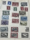 Wurttemberg  Uk  Canada  South Africa Ww Stamps Lot On Mini Album Pages  12