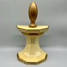 Vintage Metal Staircase Newel Post Finial Cap Top Made In France 12 X 7   