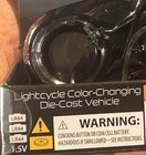 Disney Parks Tron Lightcycle Color-changing Die-cast Vehicle Toy Nib