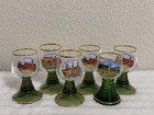Vintage Set Of 5 German Roemer Wine Beehive Glasses - Collectible Vintage Glass 