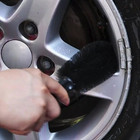 1pc Microfiber Car Wheel Cleaning Brush Tire Rim Detail Tool - New