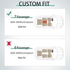 Karpal Floor Mats Cargo Liners Fit For 2020-2025 Ford Explorer 7-seat  not For