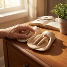 Finger Separator Gloves Hook-and-loop Fastening Padded Palm Gloves Soft