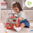 Melissa   Doug Take-along Wooden Toy Barn  11-pc Portable Toddler Playset With F