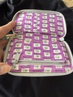 Vera Bradley Women   s Multicolor Floral Zip-around Wristlet Wallet W  Card Slots