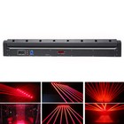 Dj Laser Light 8 Eyes Redbeam Bar Moving Head Stage Lazer Lighting Disco Club